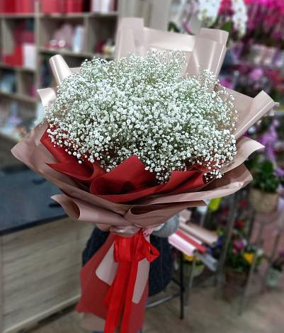 Букет цветов из: Гипсофила в Подгоренском