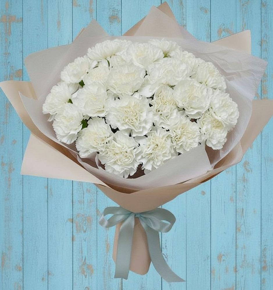 Букет цветов из: Гвоздики в Подгоренском