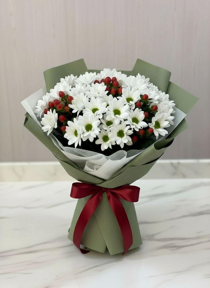 Букет цветов из: Хризантемы в Подгоренском