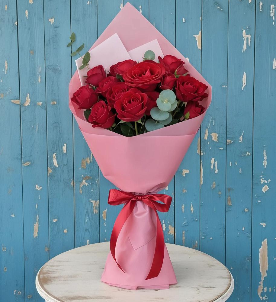 Букет цветов из: Розы в Подгоренском