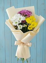 Букет цветов из:  Хризантемы #REPLACE_PRED# Подгоренском