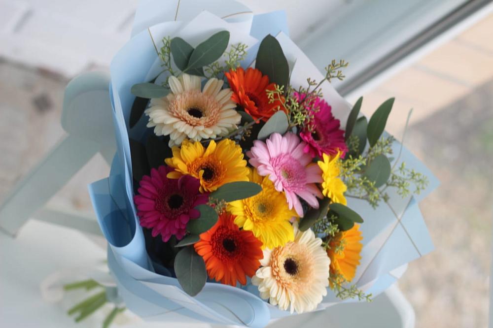 Букет цветов из: Герберы в Подгоренском