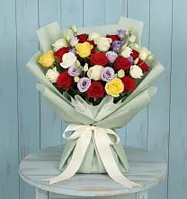 Букет цветов из:  Розы #REPLACE_PRED# Подгоренском