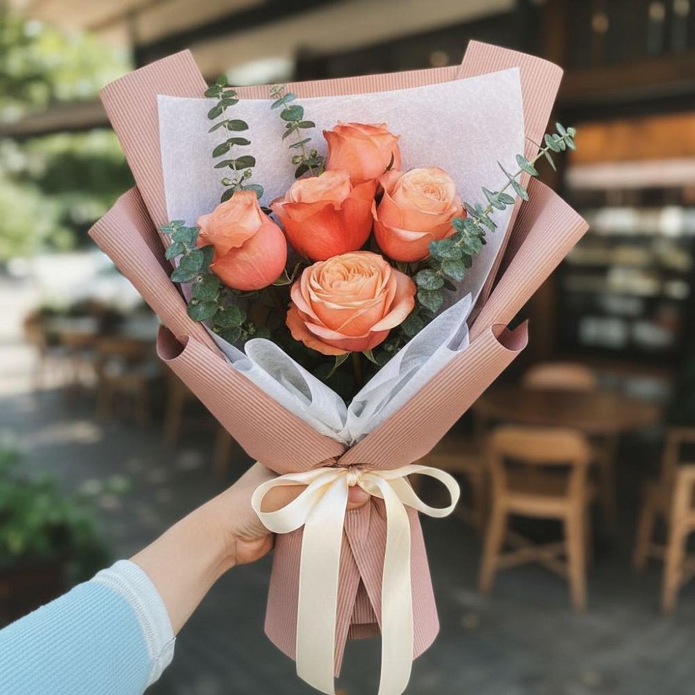 Букет цветов из: Розы в Подгоренском