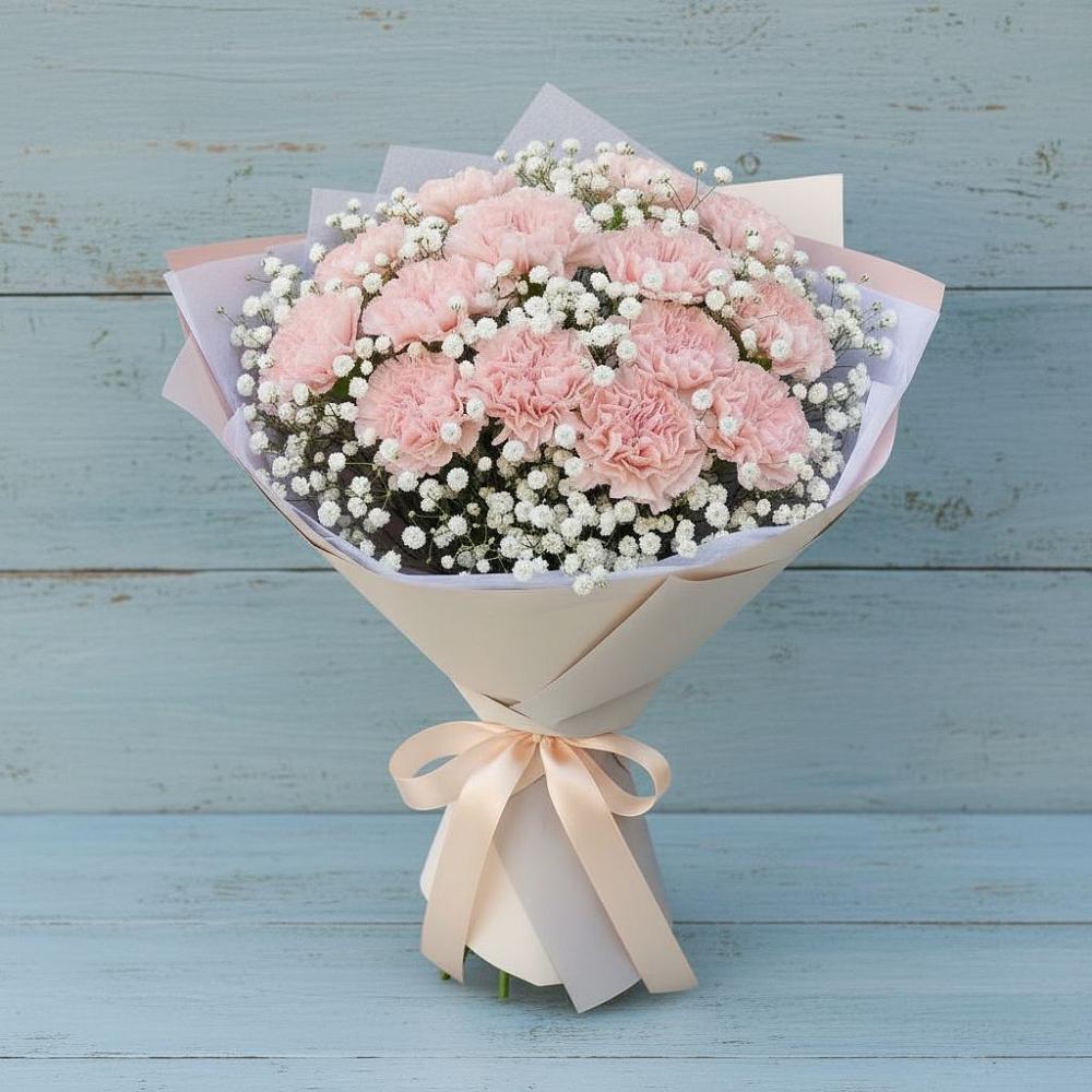 Букет цветов из: Гвоздики в Подгоренском