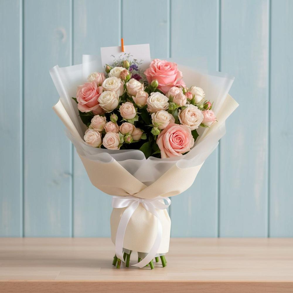 Букет цветов из: Розы в Подгоренском