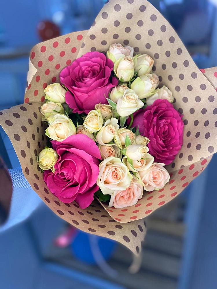 Букет цветов из: Розы в Подгоренском