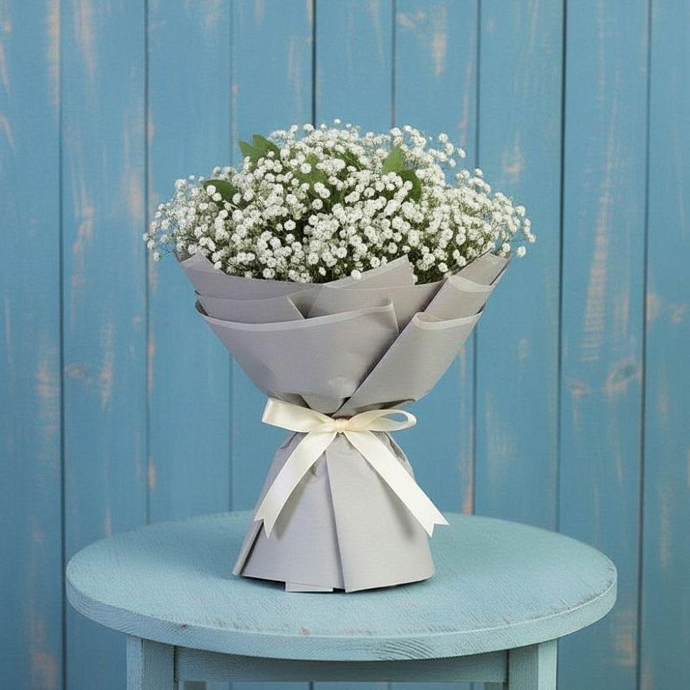 Букет цветов из: Гипсофила в Подгоренском