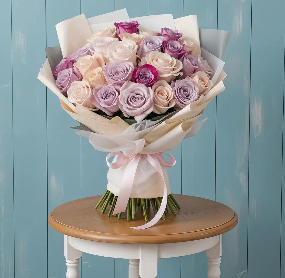 Букет цветов из: Розы в Подгоренском