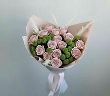 Букет цветов из:  Розы и Хризантемы в Подгоренском