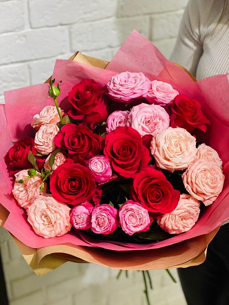 Букет цветов из: Розы в Подгоренском