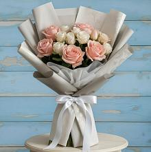 Букет цветов из:  Розы в Подгоренском