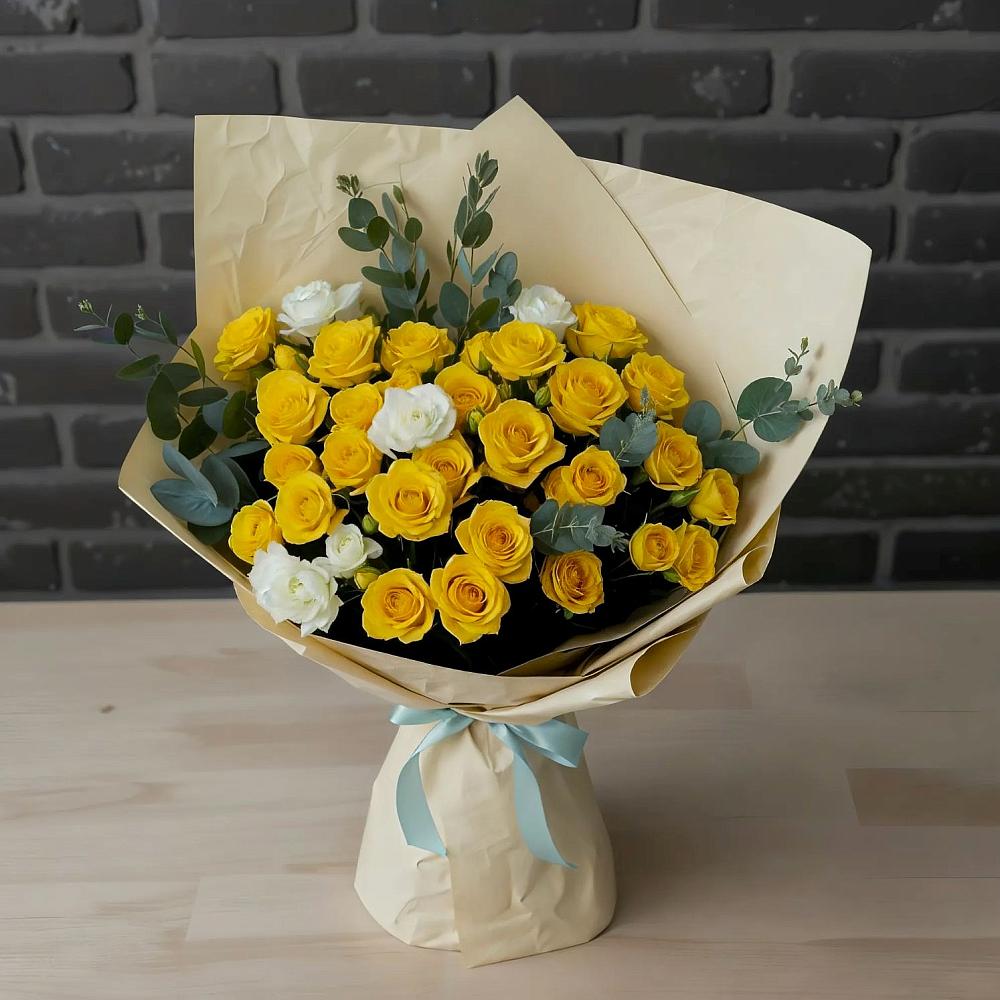 Букет цветов из: Розы в Подгоренском