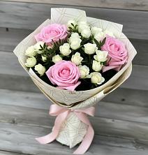 Букет цветов из:  Розы в Подгоренском