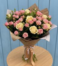 Букет цветов из:  Розы в Подгоренском