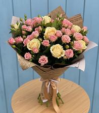 Букет цветов из:  Розы в Подгоренском