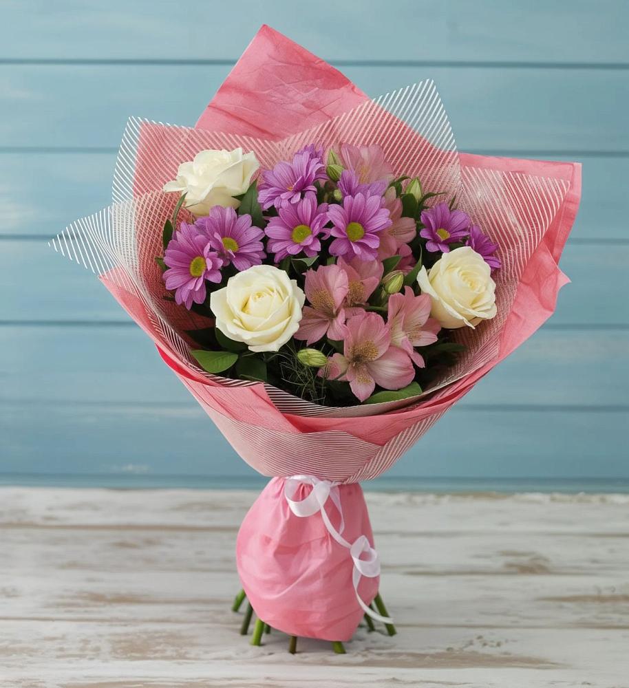 Букет цветов из: Герберы в Подгоренском