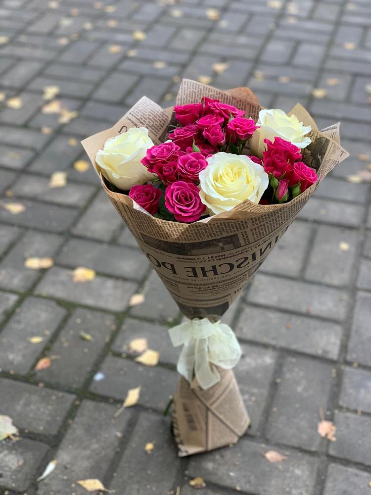 Букет цветов из: Розы в Подгоренском