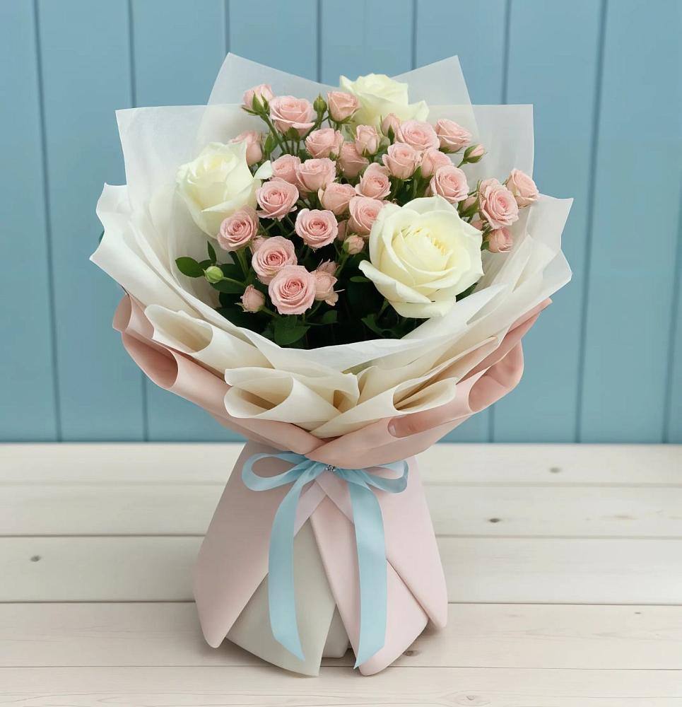 Букет цветов из: Розы в Подгоренском