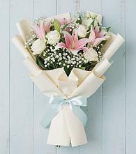 Букет цветов из:  Лилии в Подгоренском