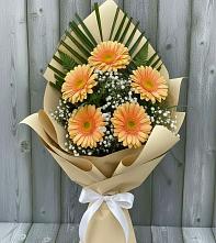 Букет цветов из:  Герберы в Подгоренском